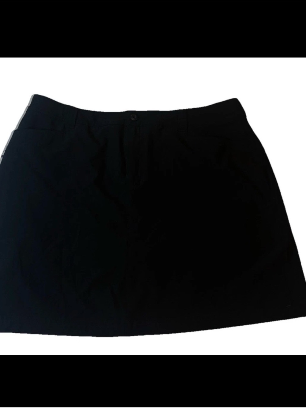 Eddie Bauer Black Skirt Skort 14